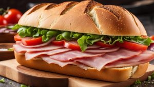 Subway Black Forest Ham Sandwich