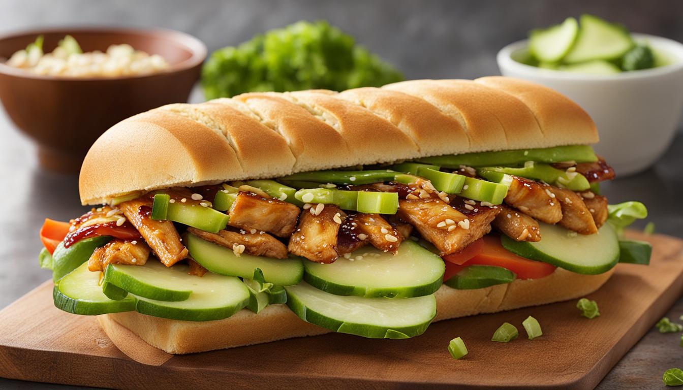 The Subway Chicken Teriyaki Sandwich Ingredients, Price and Calories