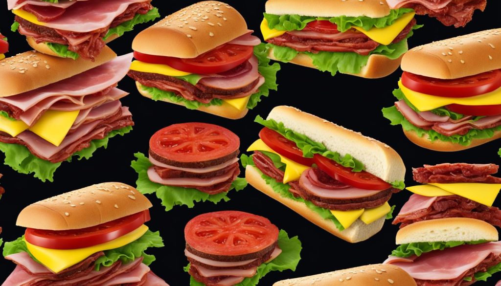 Subway Beast Sandwich