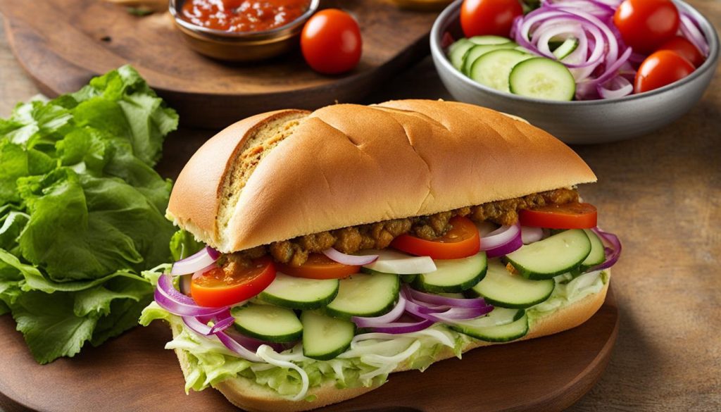 Subway Big Bombay Sandwich