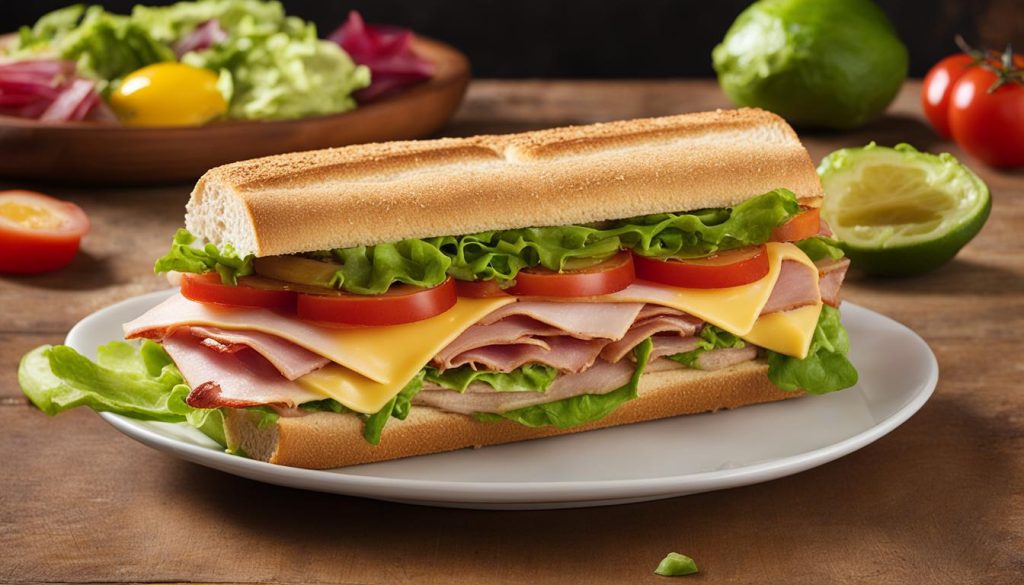 Subway Big Breakwich Sandwich