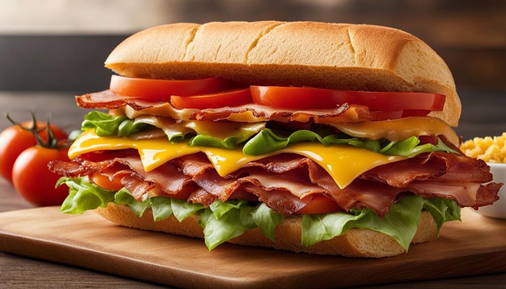 Subway Big Breakwich Sandwich