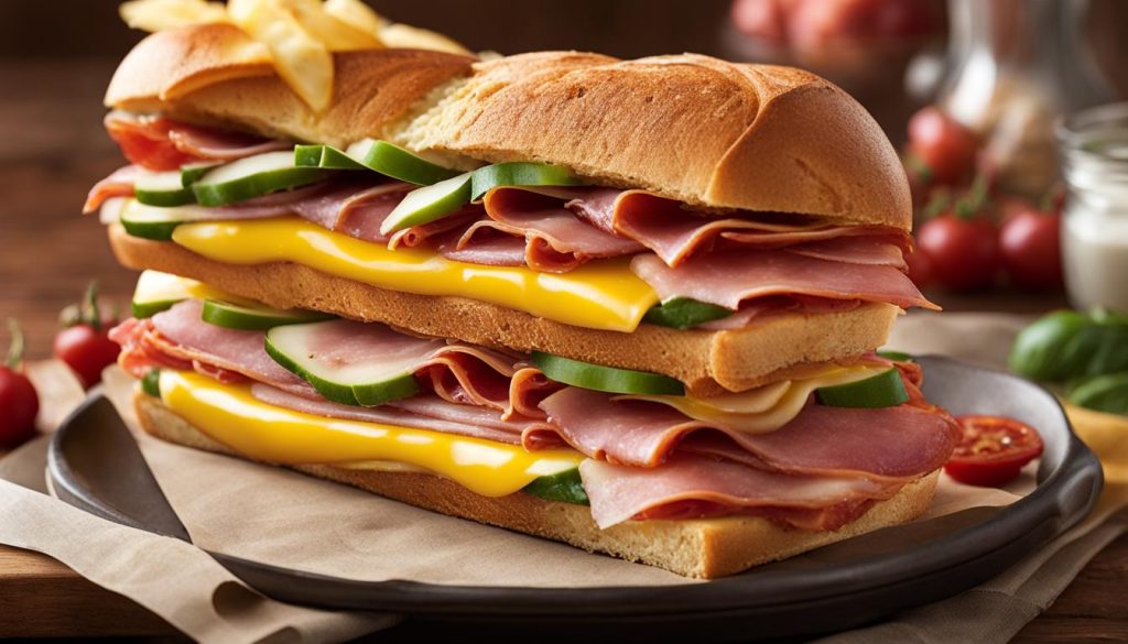 Subway Hotshot Italiano Sandwich