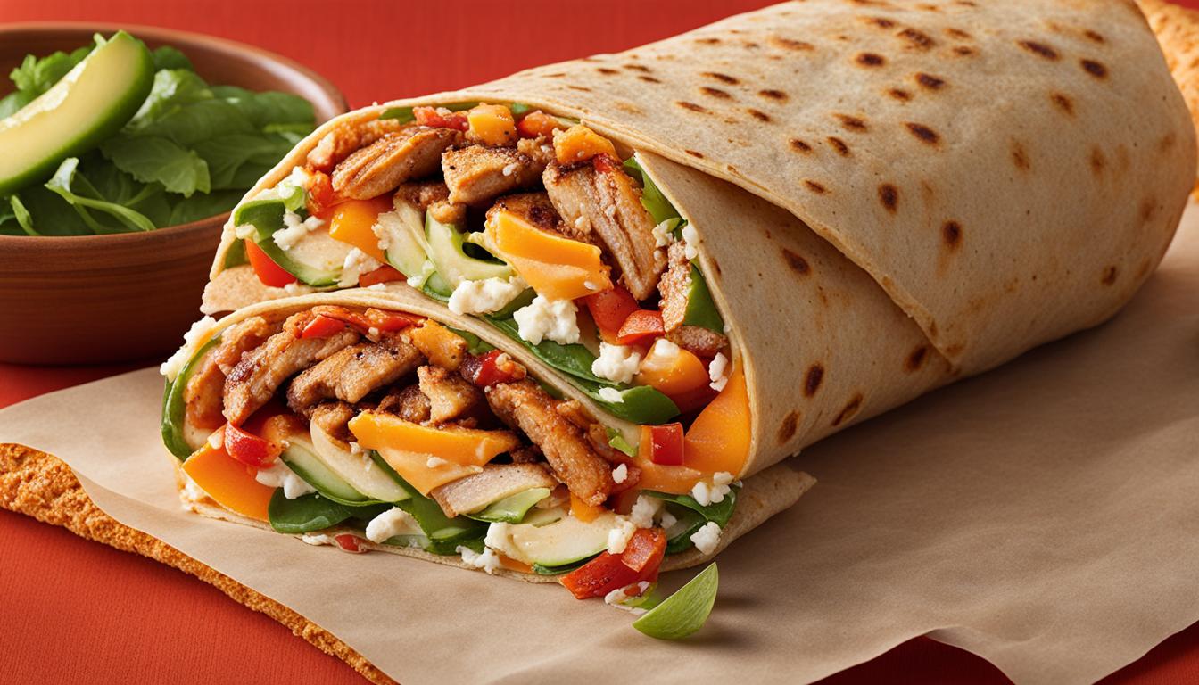 The Subway Rockin' Moroccan Wrap Ingredients, Price and Calories