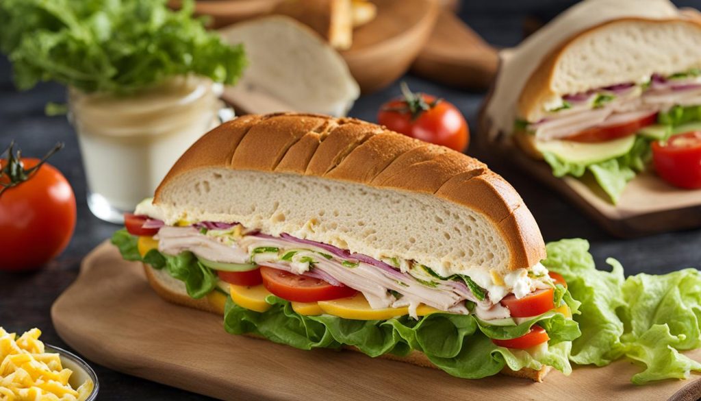 Subway Titan Turkey Sandwich