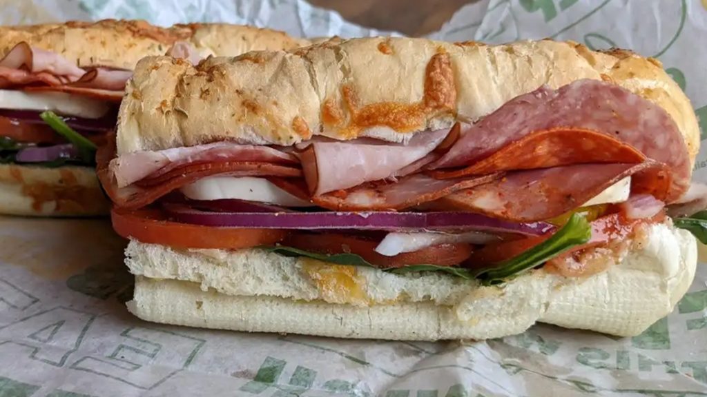 subway supreme meats sandwich subway menu